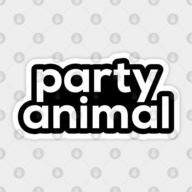 Party Animal Sticker by NomiCrafts